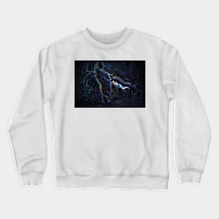 in the woods Crewneck Sweatshirt